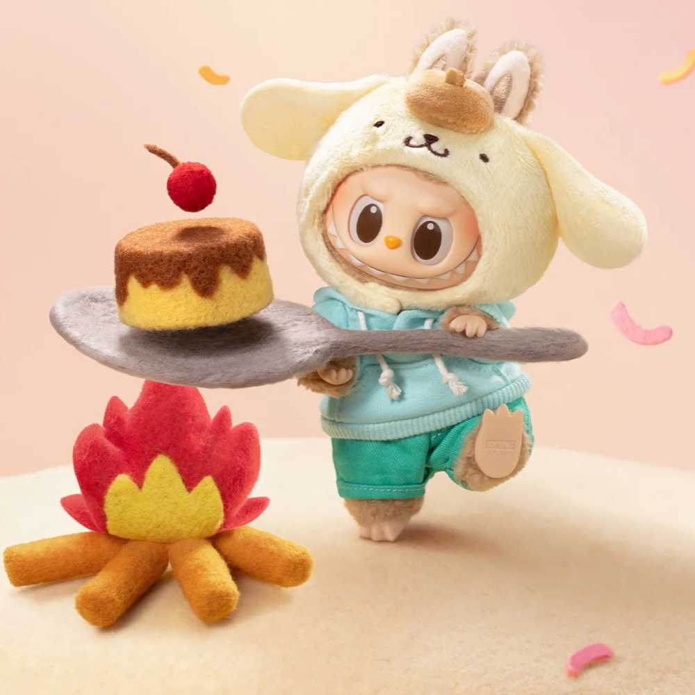 POMPOMPURIN Labubu - Hello Kitty and friends x The Monsters Vinyl Plush Pendant